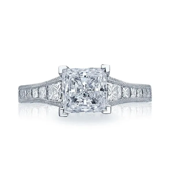 Classic Crescent Tacori Engagement Ring Jais Providenciales, 