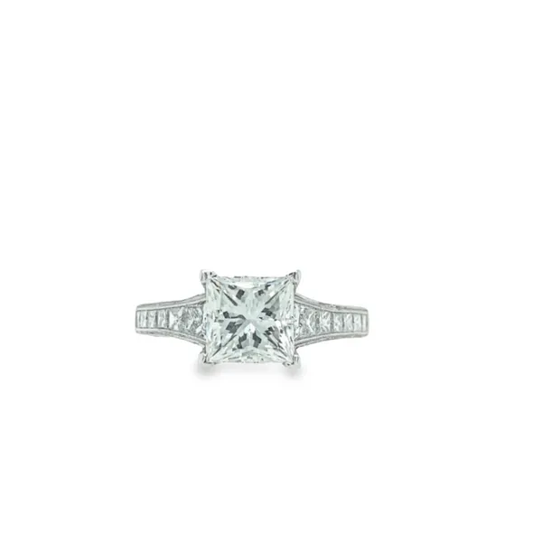 Reverse Crescent Tacori Engagement Ring Jais Providenciales, 