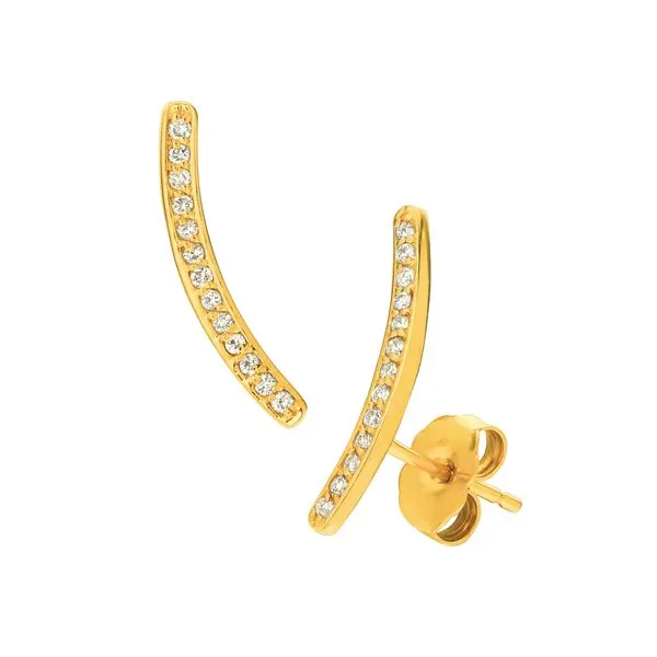Diamond Climber Earrings Jais Providenciales, 