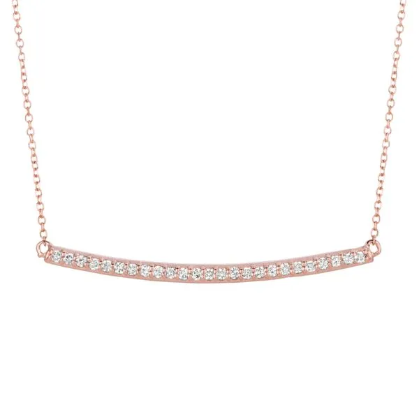 Diamond Bar Necklace Jais Providenciales, 