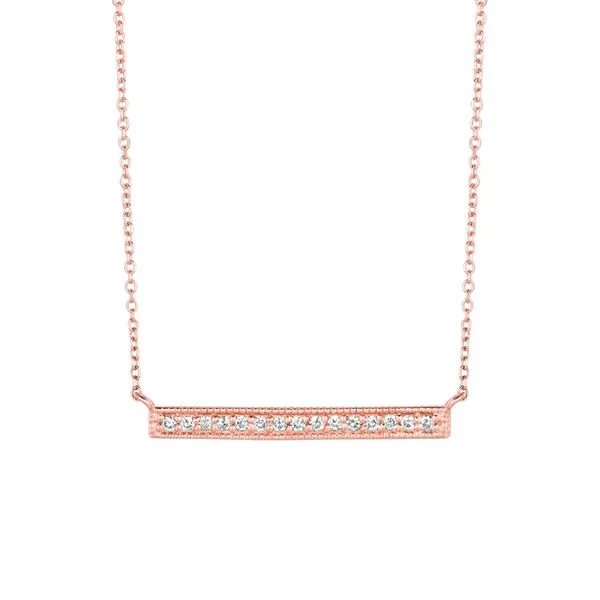 Diamond Bar Necklace Jais Providenciales, 