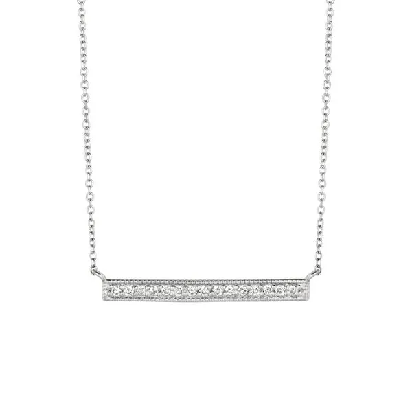 Diamond bar necklace Jais Providenciales, 