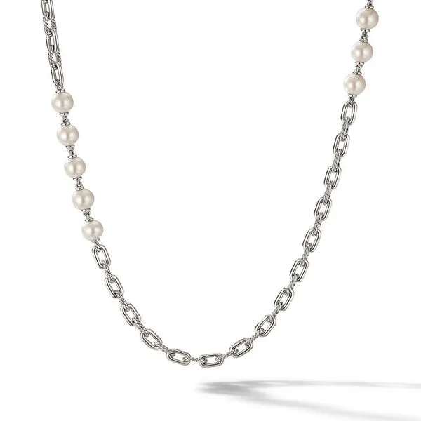 Madison Pearl Chain Necklace Jais Providenciales, 