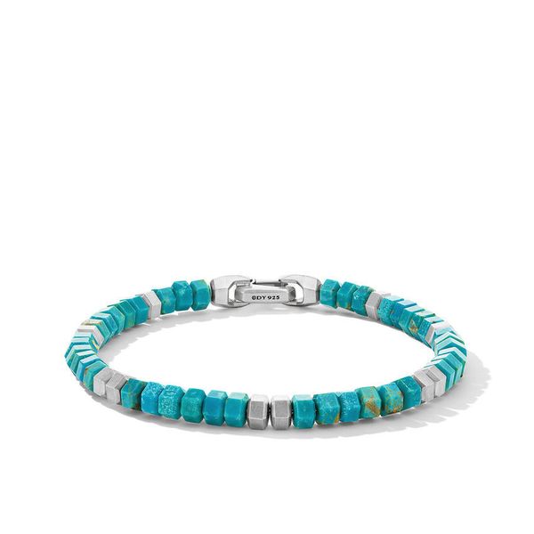 Spiritual Beads Hex Bracelet with Turquoise Jais Providenciales, 