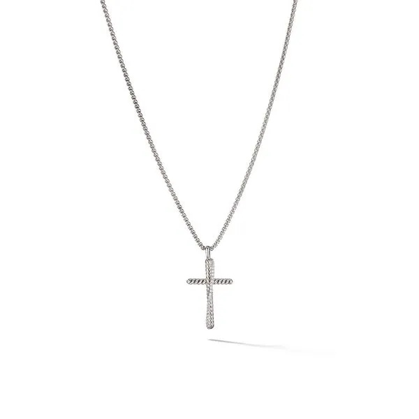 Crossover Cross Necklace Jais Providenciales, 