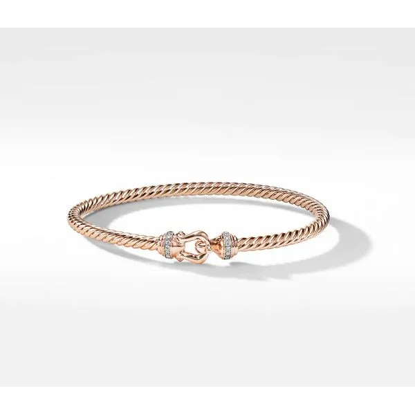 Buckle Bracelet with Pavé Diamonds Jais Providenciales, 