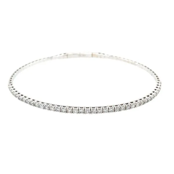 Diamond Tennis Bangle Image 2 Jais Providenciales, 