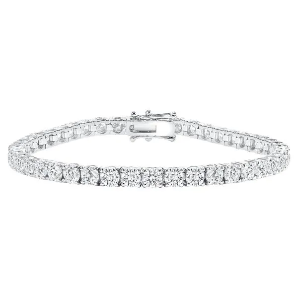 Six Carat Diamond Tennis Bracelet Jais Providenciales, 