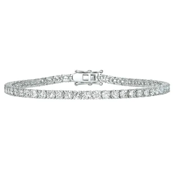 Five Carat Diamond Tennis Bracelet Jais Providenciales, 