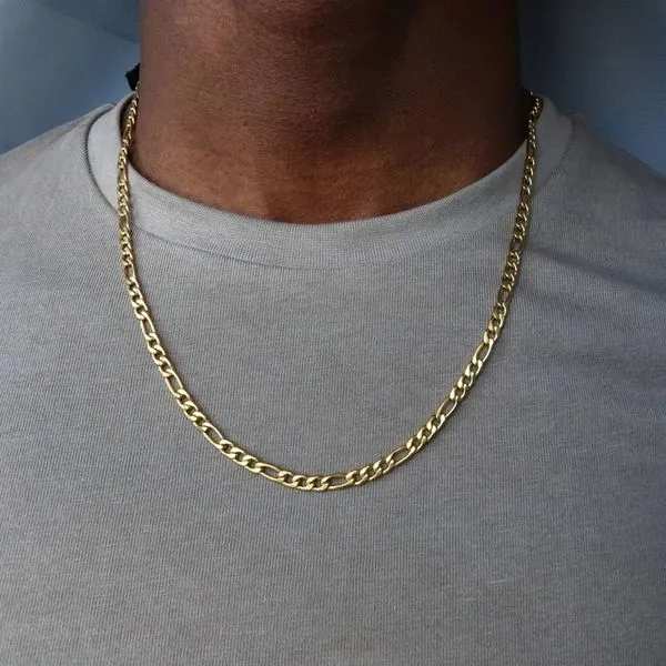 Figaro Link Necklace Image 2 Jais Providenciales, 