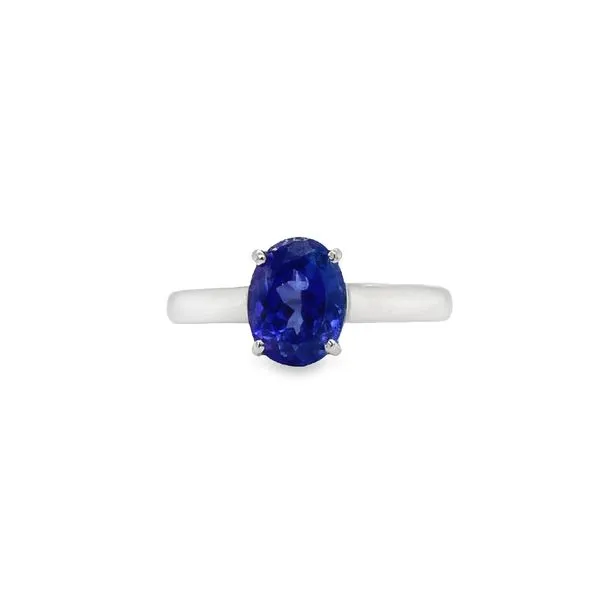 Solitary Tanzanite Ring Jais Providenciales, 