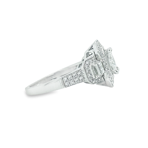 Emerald Cut Diamond Ring Image 2 Jais Providenciales, 