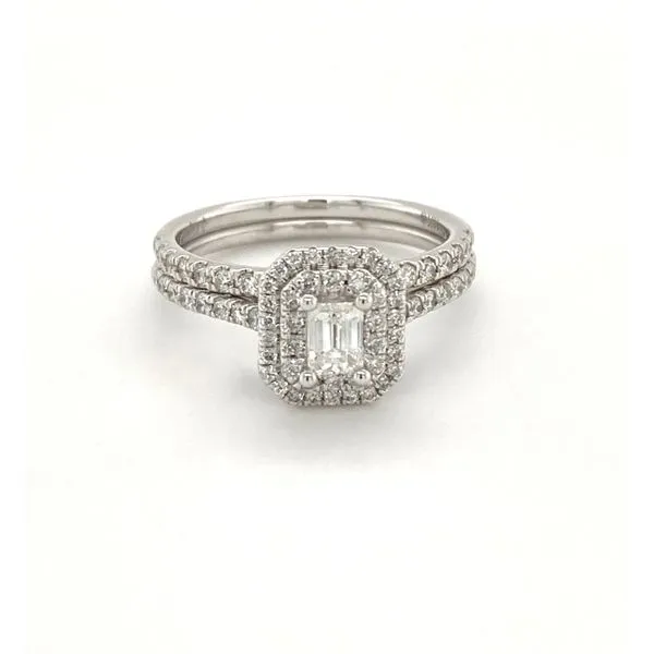 White Gold Diamond Ring Set of Two Jais Providenciales, 