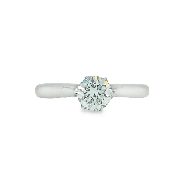 Six-Prong Solitaire Ring Jais Providenciales, 
