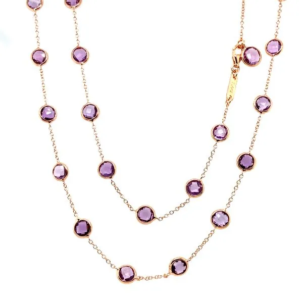 Amethyst Drops Necklace Jais Providenciales, 
