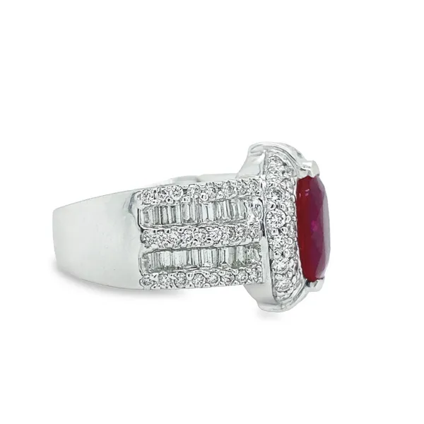 Ruby & Diamond Ring Image 2 Jais Providenciales, 