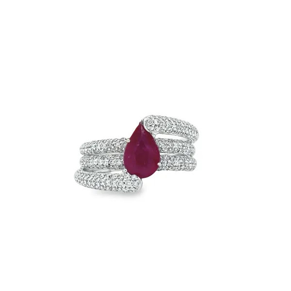 Ruby and Diamond Ring Jais Providenciales, 