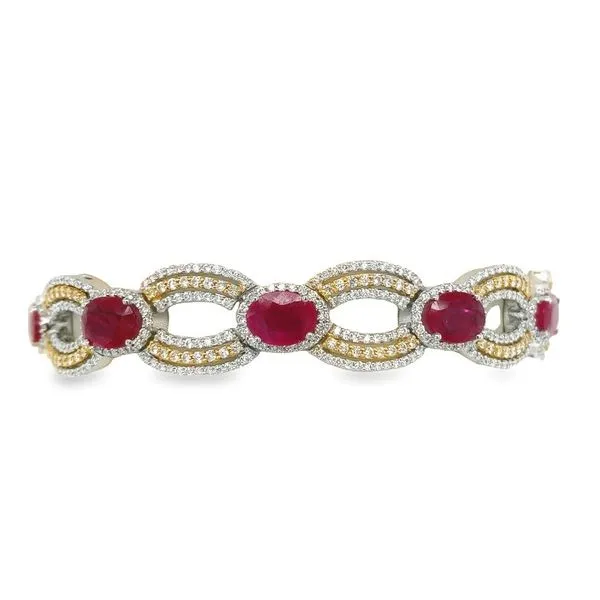 Ruby & Diamond Bracelet Jais Providenciales, 