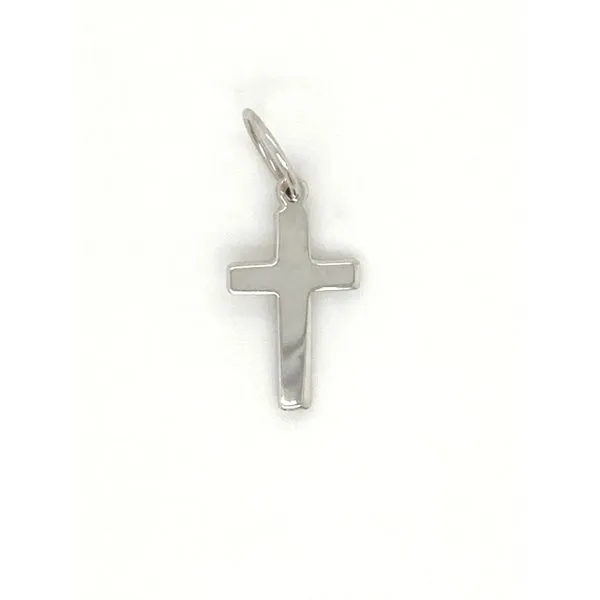 Flat Cross Pendant Jais Providenciales, 