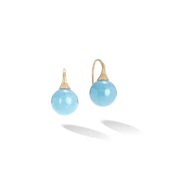 Africa Boule Drop Earrings Jais Providenciales, 