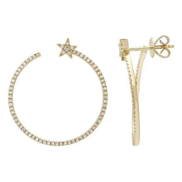 Diamond Shooting Star Hoops Jais Providenciales, 
