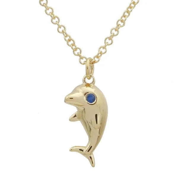 Dolphin Necklace Jais Providenciales, 