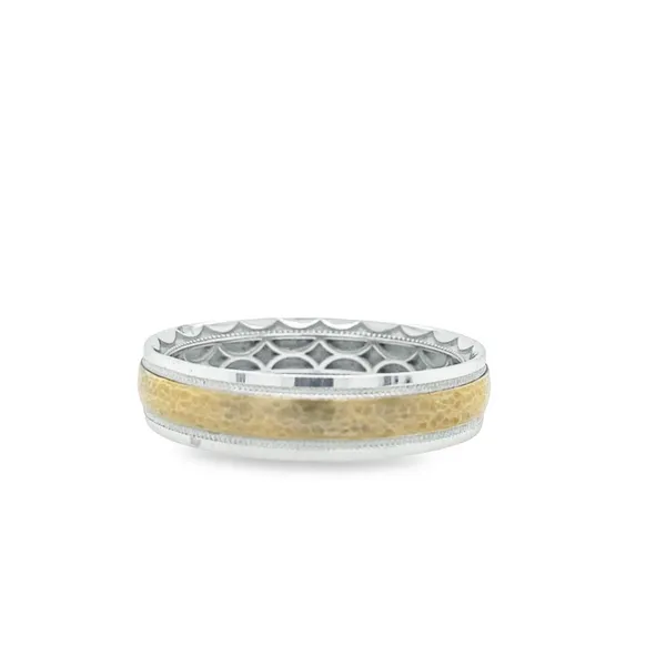 Two-Tone Geometric Men's Band Jais Providenciales, 