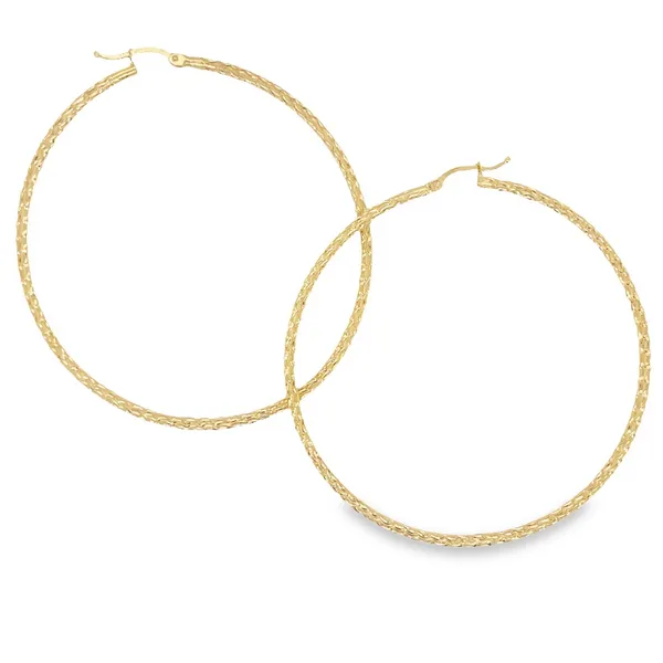 Extra Large Thin Hoops Jais Providenciales, 