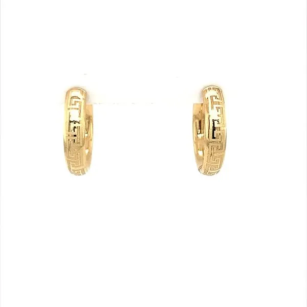 Small Greek Hoops Jais Providenciales, 