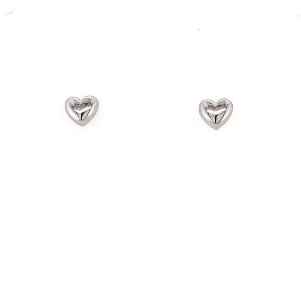 Heart Stud Earrings Jais Providenciales, 