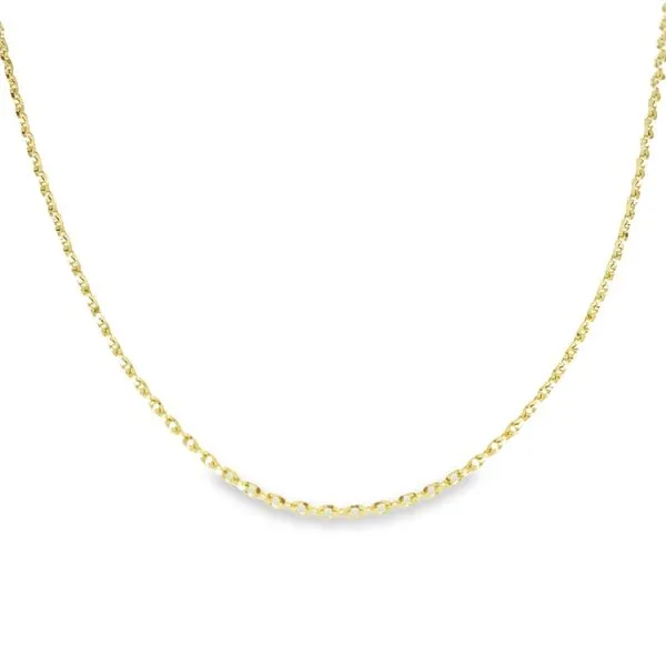 Petite Oval Rolo Chain Jais Providenciales, 