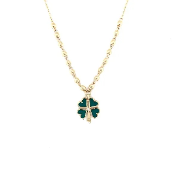 Clover Pendant Necklace Image 2 Jais Providenciales, 