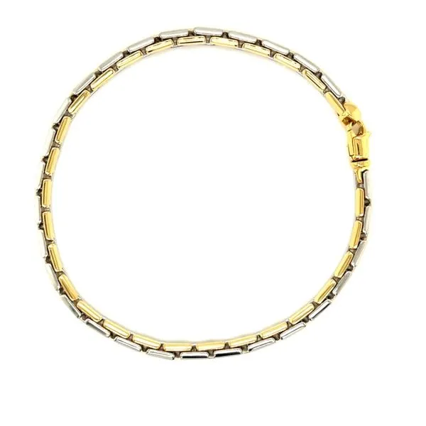 Two-Tone Link Bracelet Jais Providenciales, 