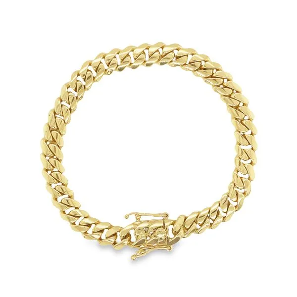 Miami Cuban Curb Chain Bracelet Jais Providenciales, 