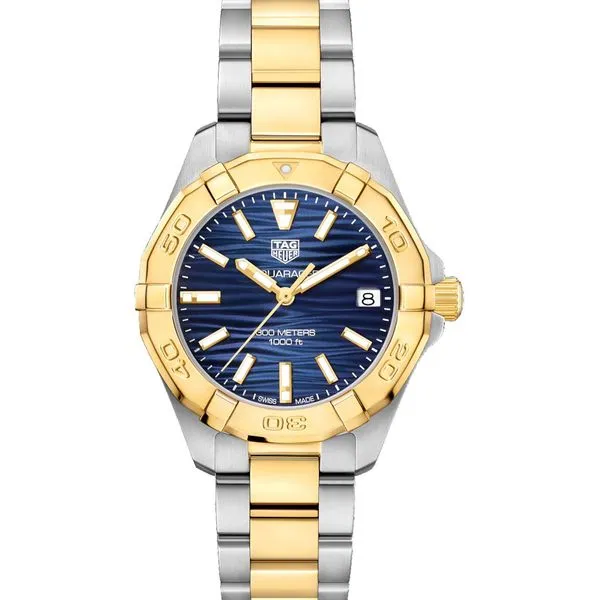 TAG Heuer Aquaracer Watch with Blue Dial Jais Providenciales, 