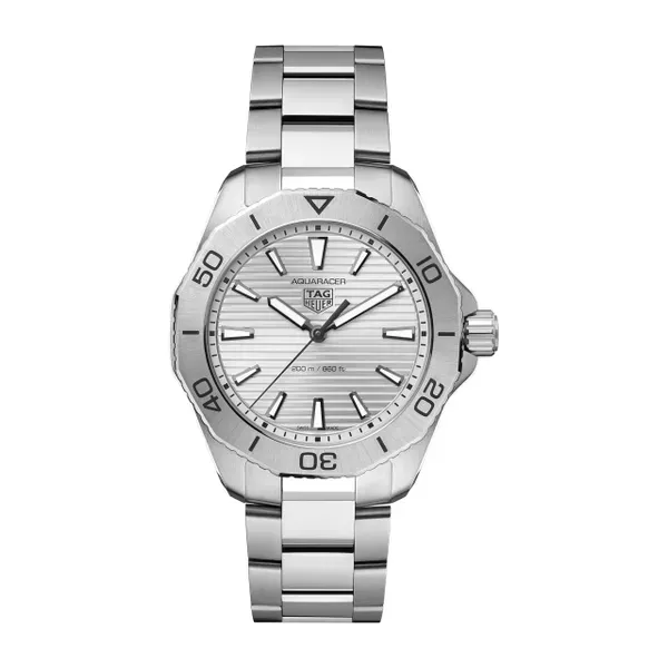 Tag Heuer Aquaracer Professional 200 Watch with White Dial Jais Providenciales, 