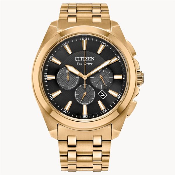 Peyten Watch - Gold and Black Jais Providenciales, 
