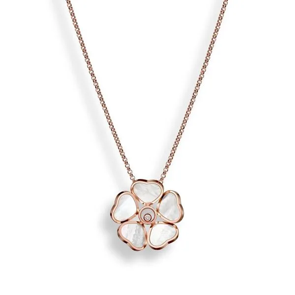 Happy Hearts Flowers Necklace Jais Providenciales, 