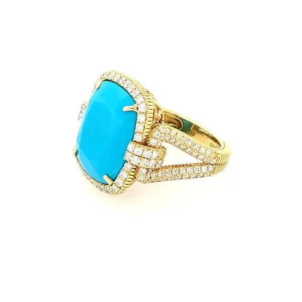 Cushion Emerald Ring Image 2 Jais Providenciales, 