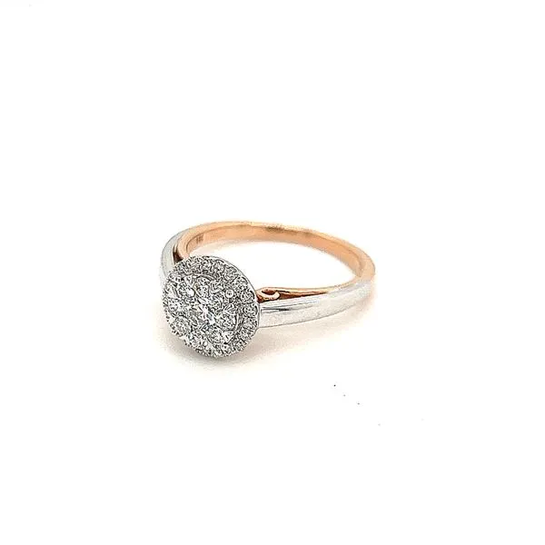 Two Tone 14Kt Lab Grown Diamond Engagement Ring James Martin Jewelers Dubuque, IA