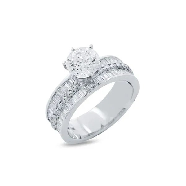 Diamond Semi-Mount James Martin Jewelers Dubuque, IA
