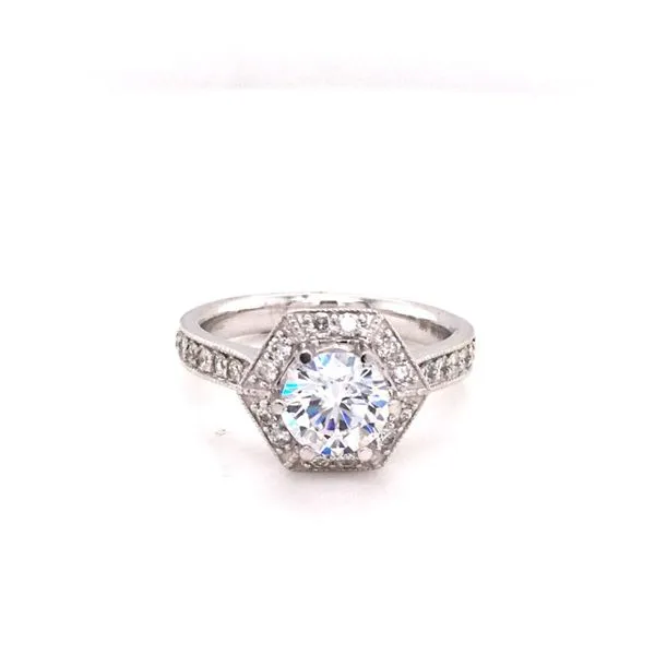 Diamond Semi-Mount James Martin Jewelers Dubuque, IA