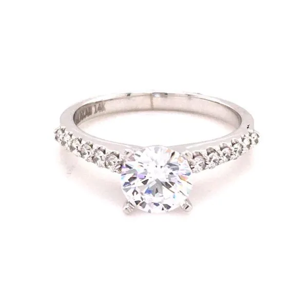 Diamond Semi-Mount James Martin Jewelers Dubuque, IA