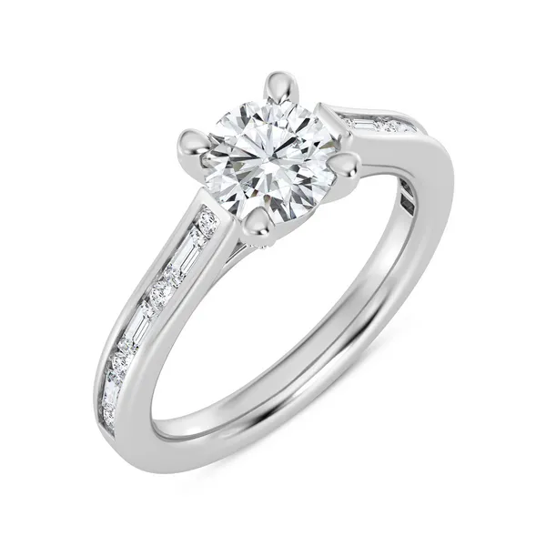Diamond Semi-Mount James Martin Jewelers Dubuque, IA