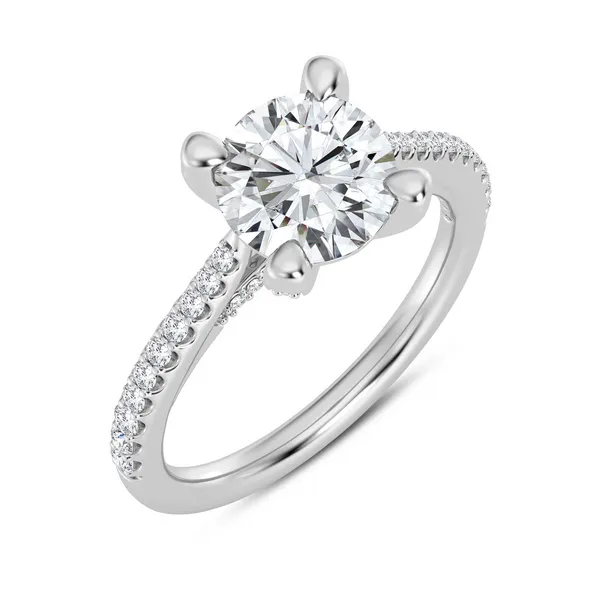 Diamond Semi-Mount James Martin Jewelers Dubuque, IA