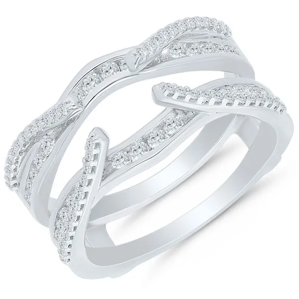10K White Wedding Band James Martin Jewelers Dubuque, IA