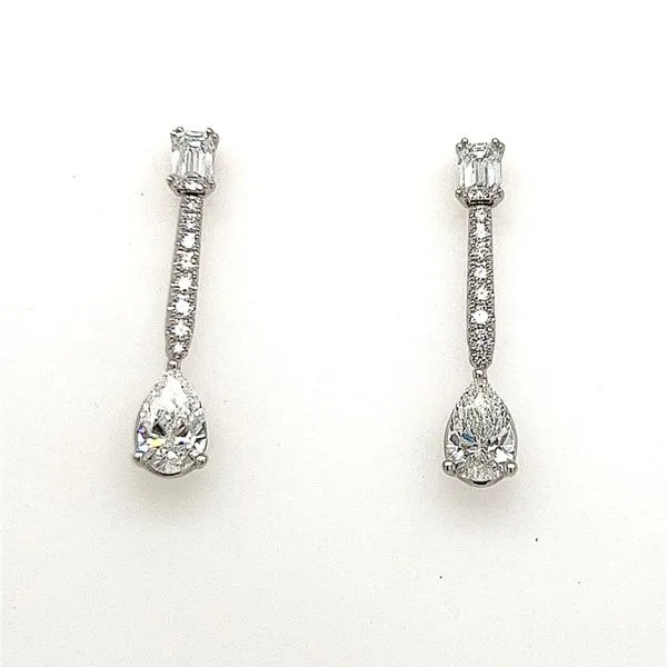 Lab Grown Diamond Fashion Earrings James Martin Jewelers Dubuque, IA