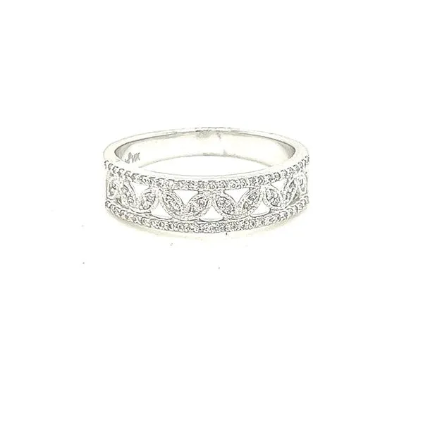 14K White Diamond Fashion Ring James Martin Jewelers Dubuque, IA