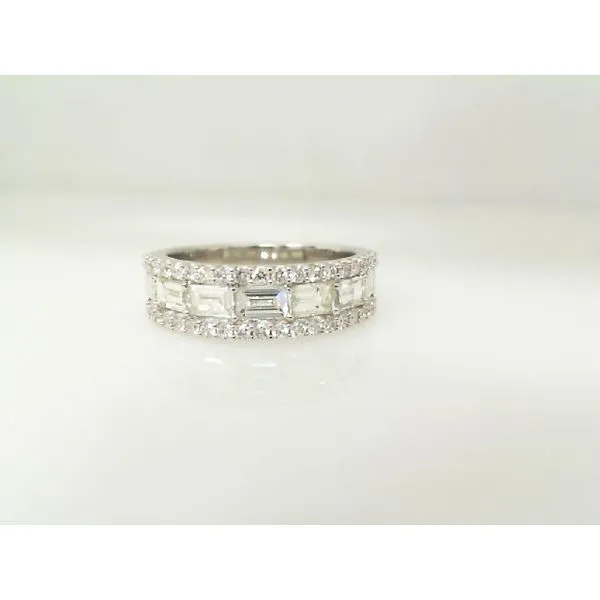 14K White Diamond Fashion Ring James Martin Jewelers Dubuque, IA