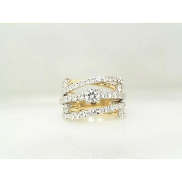Two Tone Diamond Fashion Ring James Martin Jewelers Dubuque, IA